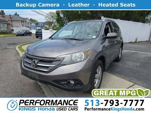 Gray 2013 Honda CR-V EX-L