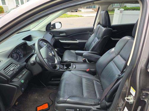 Gray 2013 Honda CR-V EX-L