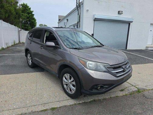 Gray 2013 Honda CR-V EX-L