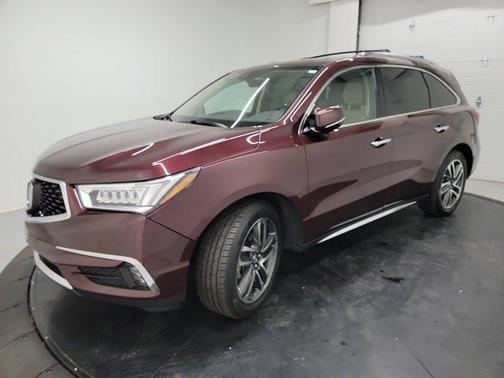 Dark Cherry Pearl 2017 Acura MDX 3.5L