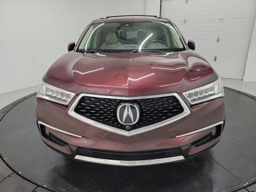 Dark Cherry Pearl 2017 Acura MDX 3.5L