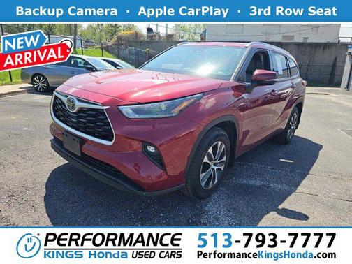 Ruby Flare Pearl 2021 Toyota Highlander XLE