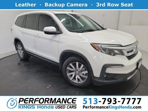 Platinum White Pearl 2021 Honda Pilot 2WD EX-L