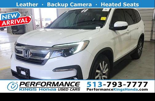 Platinum White Pearl 2021 Honda Pilot 2WD EX-L