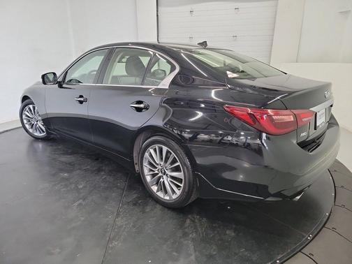Black Obsidian 2023 INFINITI Q50 3.0t LUXE