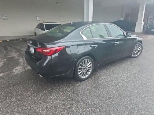 Black Obsidian 2023 INFINITI Q50 3.0t LUXE