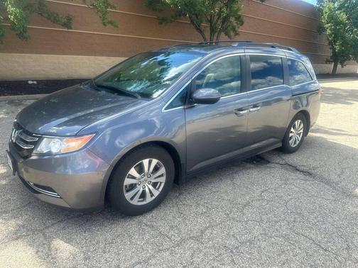 Dark Cherry Pearl 2014 Honda Odyssey EX-L