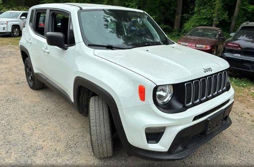 Alpine White Clearcoat 2022 Jeep Renegade Sport