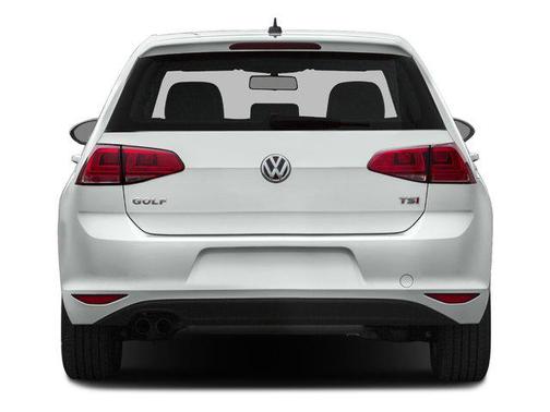 Black 2016 Volkswagen Golf TSI SE 4-Door