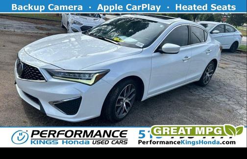 Platinum White Pearl 2022 Acura ILX Premium Package