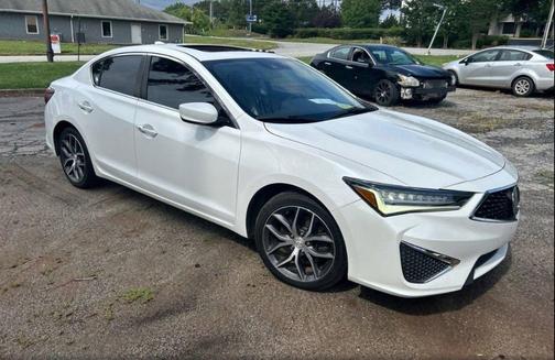 Platinum White Pearl 2022 Acura ILX Premium Package