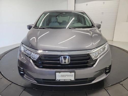 Gray 2024 Honda Odyssey Elite