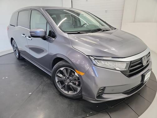 Gray 2024 Honda Odyssey Elite