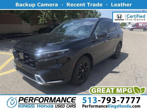 Crystal Black Pearl 2024 Honda CR-V Hybrid Sport Touring AWD