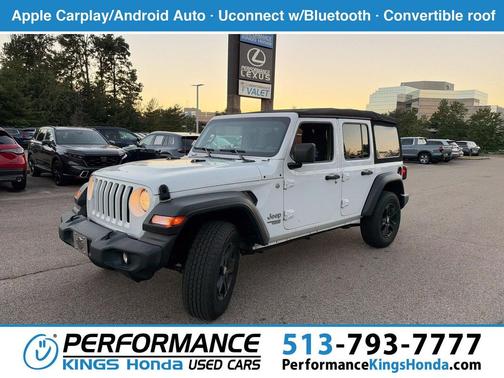 Bright White Clearcoat 2021 Jeep Wrangler Unlimited Sport
