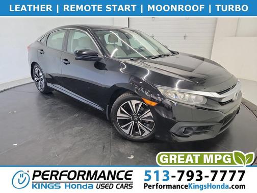 Crystal Black Pearl 2016 Honda Civic EX-L