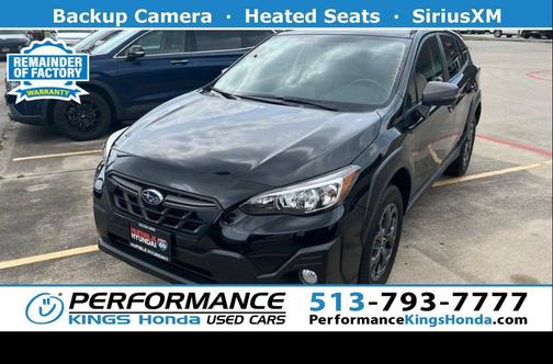 Crystal Black Silica 2023 Subaru Crosstrek Sport