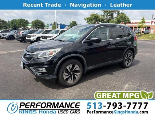 Crystal Black Pearl 2016 Honda CR-V Touring