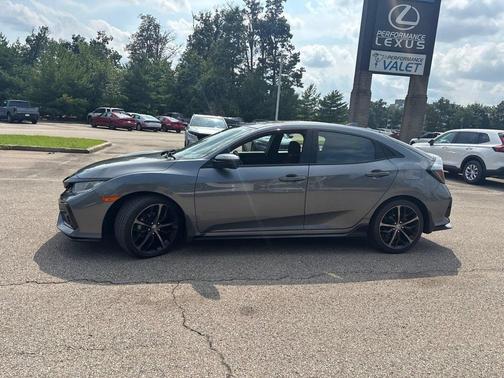 Modern Steel Metallic 2021 Honda Civic Sport