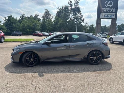 Modern Steel Metallic 2021 Honda Civic Sport