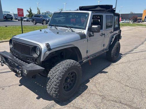 Billet Silver Metallic Clearcoat 2015 Jeep Wrangler Unlimited Sahara