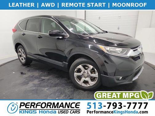 Crystal Black Pearl 2019 Honda CR-V EX-L