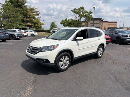 White Diamond Pearl 2013 Honda CR-V EX-L