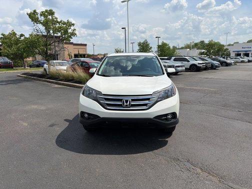White Diamond Pearl 2013 Honda CR-V EX-L
