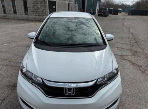 Platinum White Pearl 2019 Honda Fit LX