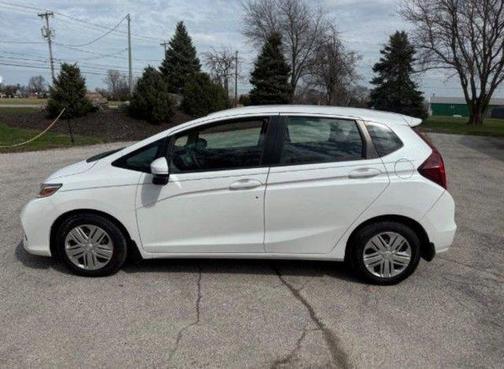 Platinum White Pearl 2019 Honda Fit LX