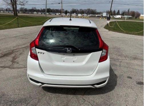 Platinum White Pearl 2019 Honda Fit LX