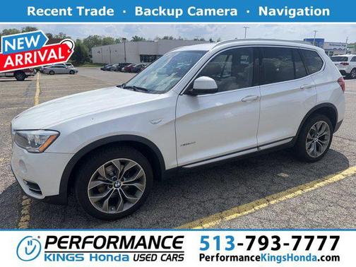 White Metallic 2016 BMW X3 xDrive35i