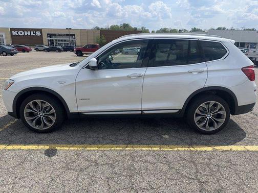 White Metallic 2016 BMW X3 xDrive35i