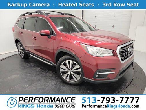 Crimson Red Pearl 2022 Subaru Ascent Limited 8-Passenger