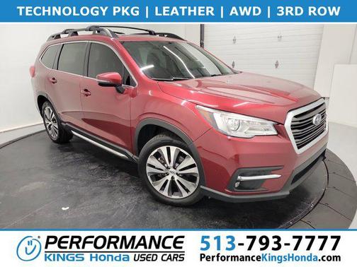 Crimson Red Pearl 2022 Subaru Ascent Limited 8-Passenger