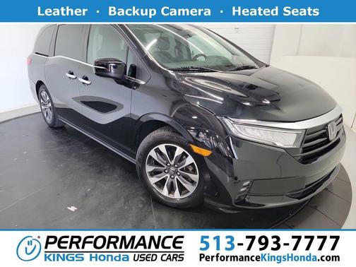 Crystal Black Pearl 2021 Honda Odyssey EX-L