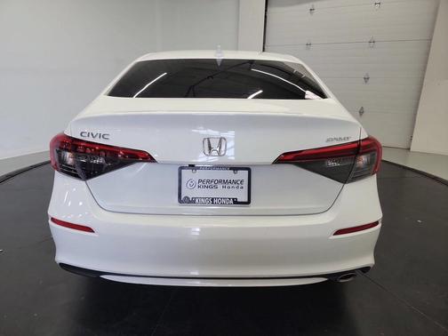Platinum White Pearl 2024 Honda Civic Sport