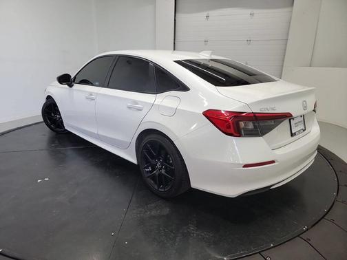 Platinum White Pearl 2024 Honda Civic Sport