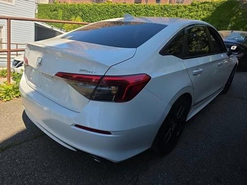 Platinum White Pearl 2024 Honda Civic Sport