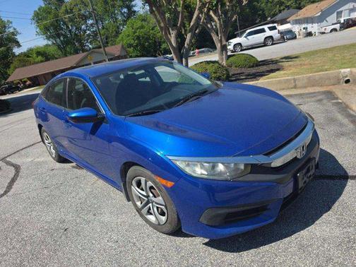 Blue 2016 Honda Civic LX