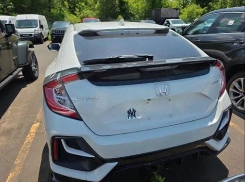Platinum White Pearl 2021 Honda Civic Sport