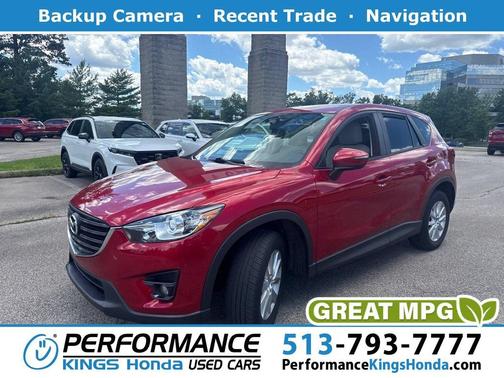 Soul Red Metallic 2016 Mazda CX-5 Touring