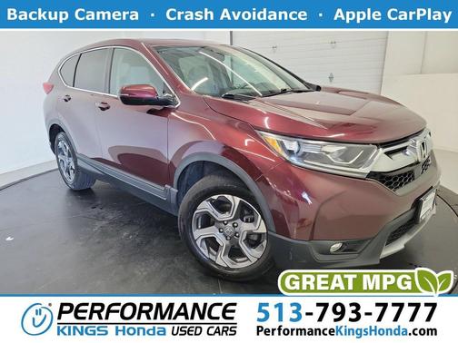 Maroon 2019 Honda CR-V EX