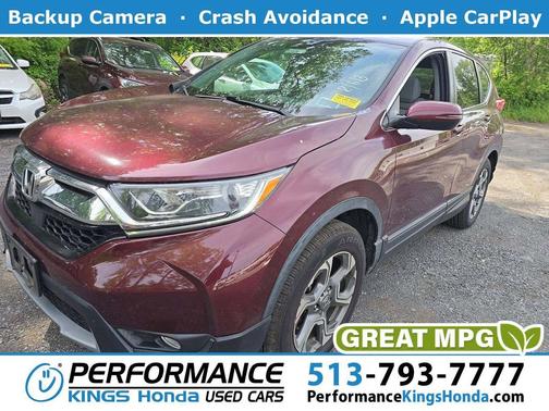 Maroon 2019 Honda CR-V EX