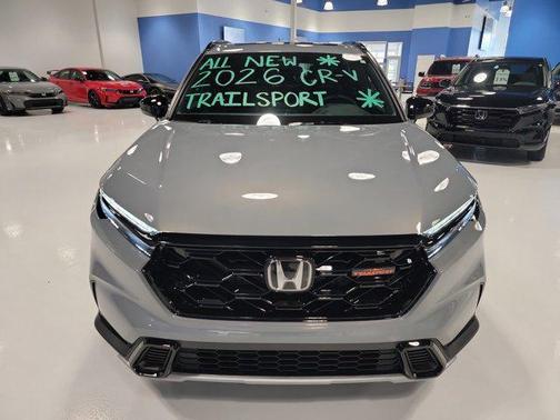 Urban Gray Pearl 2026 Honda CR-V Hybrid TrailSport AWD