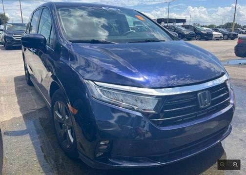 Obsidian Blue Pearl 2022 Honda Odyssey EX