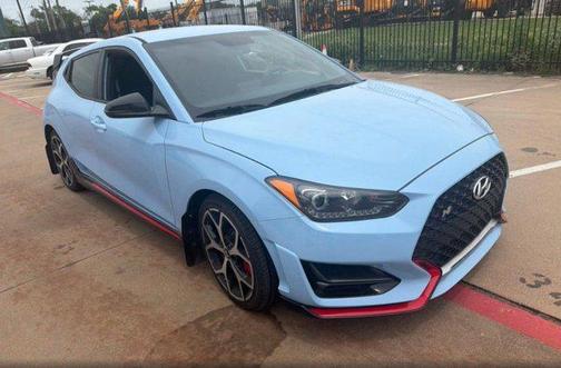 Performance Blue 2019 Hyundai Veloster Base