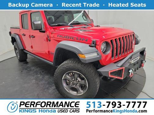 Firecracker Red Clearcoat 2020 Jeep Gladiator Rubicon