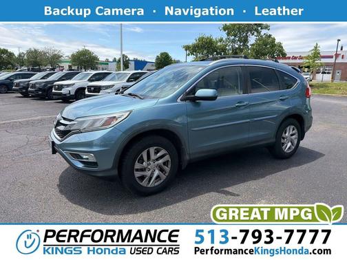Mountain Air Metallic 2015 Honda CR-V EX-L