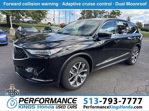 Majestic Black Pearl 2023 Acura MDX Technology Package